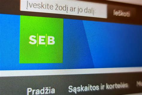 seb bankas internetu